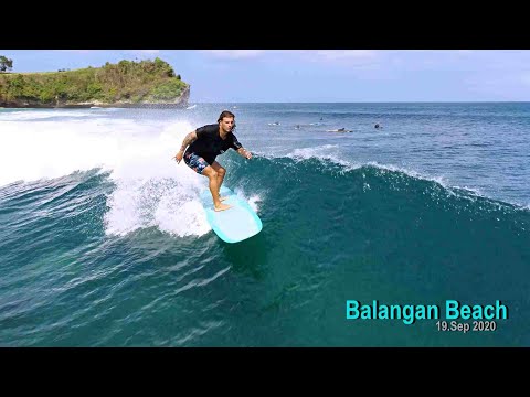 Surfing Balangan Beach BALI 10:00 19Sept.2020
