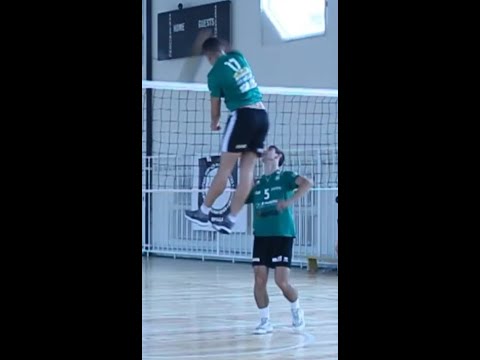 Volleyball - Vratsa cup 2019 - Botev Vratsa vs Teteven Volley (warm up spikes)