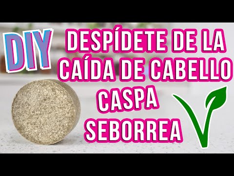 SHAMPOO SÓLIDO DIY - CONTRA LA CASPA, CAIDA DE CABELLO Y SEBORREA - Mixi