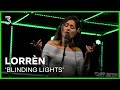 Lorrèn covert The Weeknd met 'Blinding Lights' | 3FM Live Box | NPO 3FM