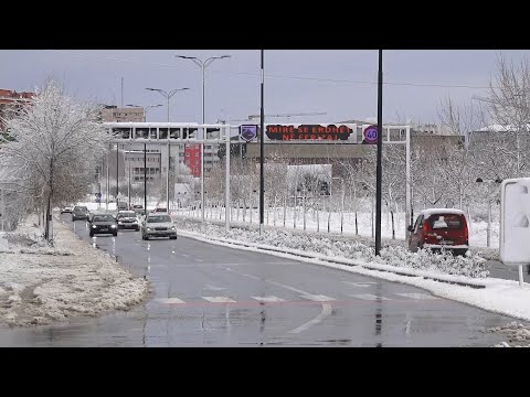 Ferizaj me rrugë të depërtueshme pas bores së parë sivjet - 30 Nëntor 2021 - RTV TEMA