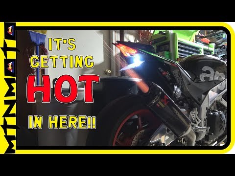2018 Tuono Factory Akrapovic Sound Comparisons 2 Stock