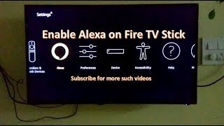 How to Enable Alexa on Amazon Fire TV Stick [All Countries]