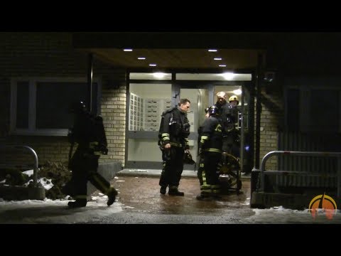 Brand i kök på Vaksalagatan
