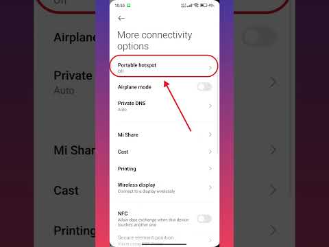 How to Enable Personal Hotspot on Xiaomi and Redmi Phones #shorts