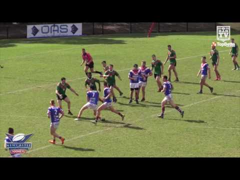 2016 Newcastle RL Round 14 Under 19's Highlights - Western Suburbs Rosellas v Kurri Kurri Bulldogs