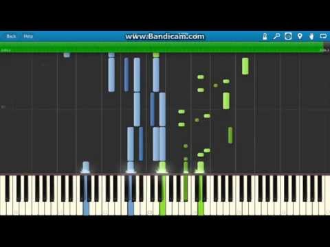 Tchaikovsky - The Nutcracker Suite- Dance of the Mirlitons piano(Synthesia)
