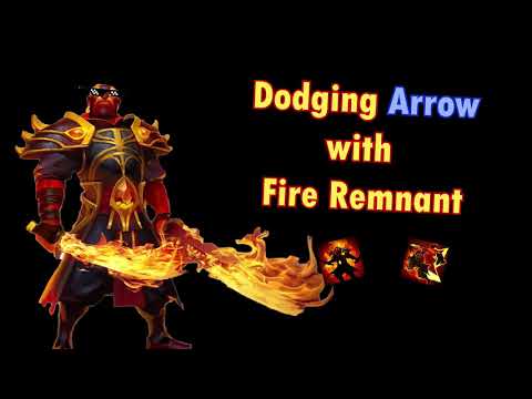 Dota 2 TIPS and TRICKS | Dodging Mirana's Arrow with Fire Remnant
