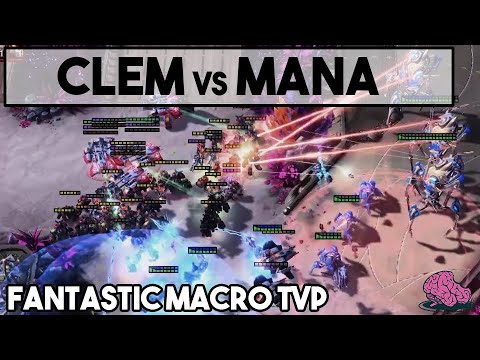 ZombieGrub Casts: Fantastic TvP Macro Game - Clem vs Mana - Starcraft 2021