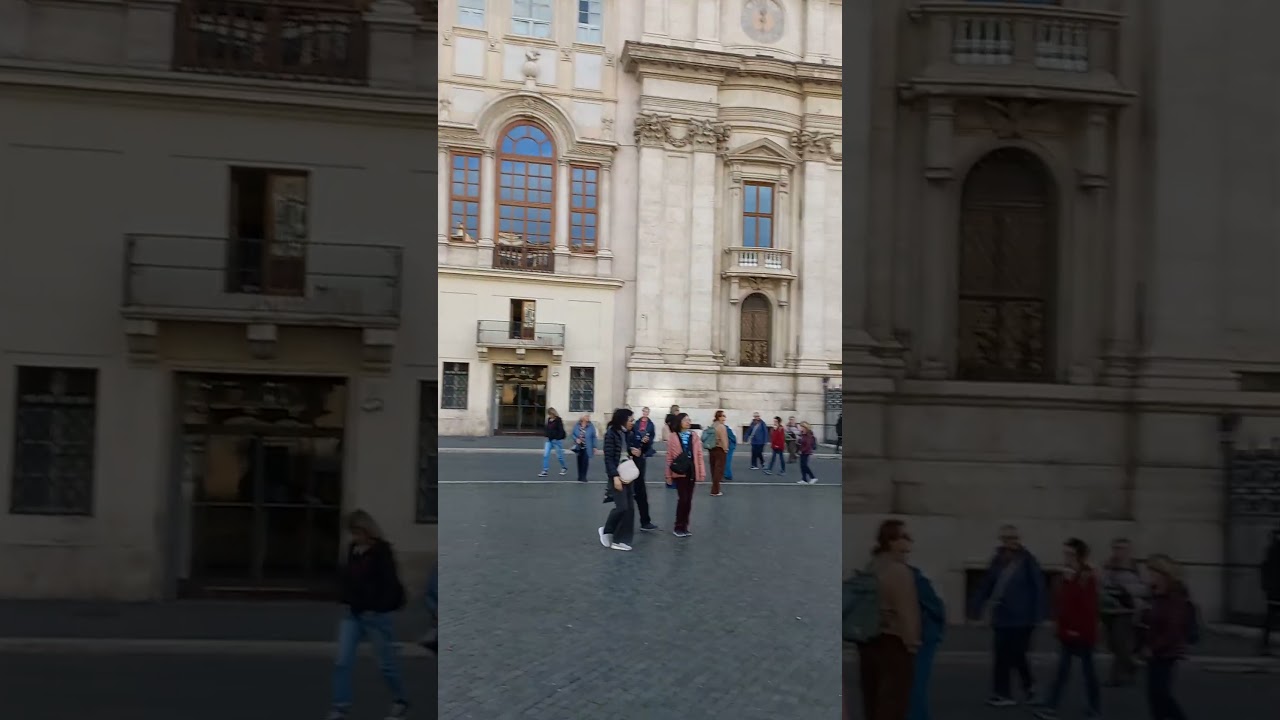 Conhecendo Roma: Embaixada do Brasil, Piazza Navona e Chiesa di Santa Agnese #roma #piazzanavona