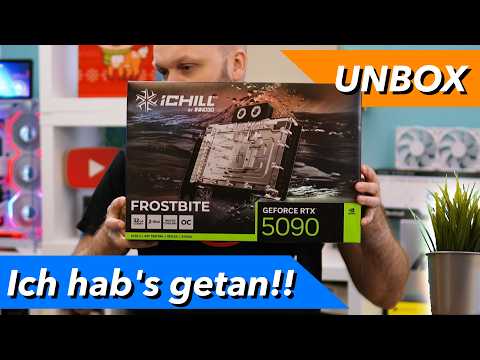 Why I'm buying an RTX 5090 NOW | iCHILL Frostbite Unboxing