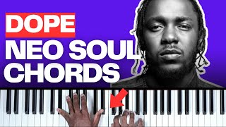 Kendrick Lamar Neo-Soul Chords BROKEN  DOWN!