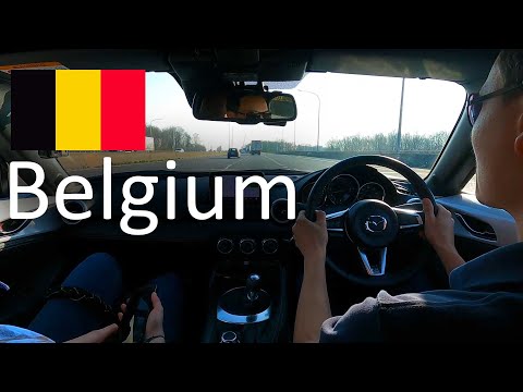 Driving in Belgium from the UK