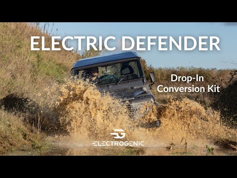 Electric Land Rover Defender Drop-In Conversion Kits | Electrogenic