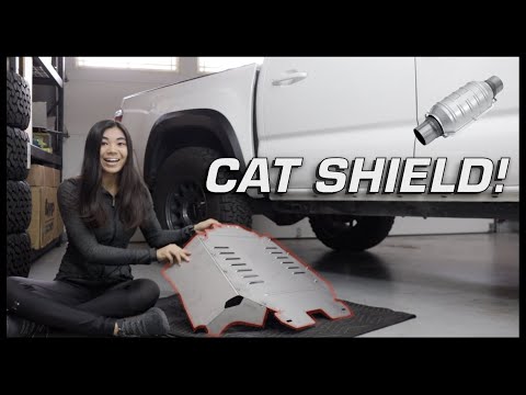 Protecting my CATALYTIC CONVERTERS! 😺 MillerCAT Cat Shield for Toyota Tacoma