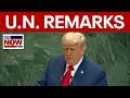 FULL Trump Address UN General Assembly Amid Bad Teleprompter