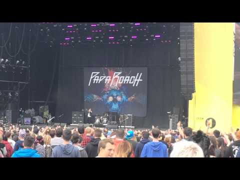 (HD) Papa Roach -  Intro + Infest  live at leeds festival 2014 UK