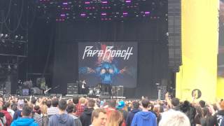 (HD) Papa Roach -  Intro + Infest  live at leeds festival 2014 UK