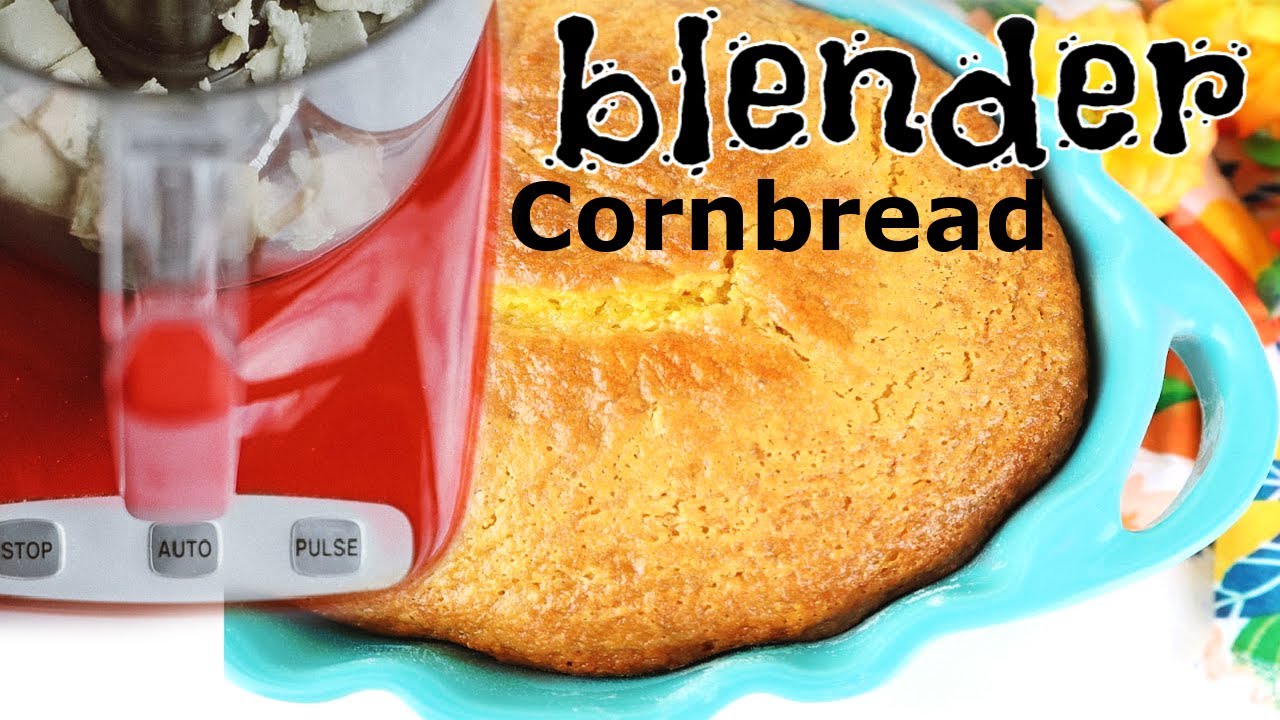 BRAZILIAN Cornbread | Blender QUICK Breads | Around the world Recipes | Easy Desserts BBQ Sides