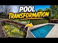 WE COMPLETELY TRANSFORMED THIS POOL