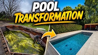 WE COMPLETELY TRANSFORMED THIS POOL 