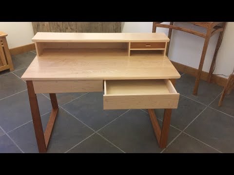 Wooden desk project
