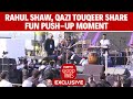 Rahul Shaw Qazi Touqeer Share Fun Push Up Moment At NDTV Good Times Concert