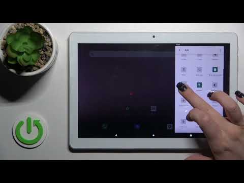 How to Adjust Notification Panel Shortcuts on TOSCIDO M863 - Customize Notification Bar