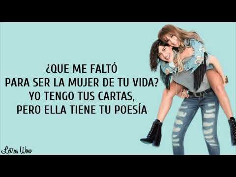Ha - Ash - Que Me Faltó? (Letra Oficial)