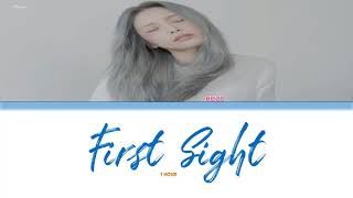 1 Hour ✗ Heize (헤이즈) - First Sight (첫눈에) (Color Coded Lyrics Han/Rom/Eng)