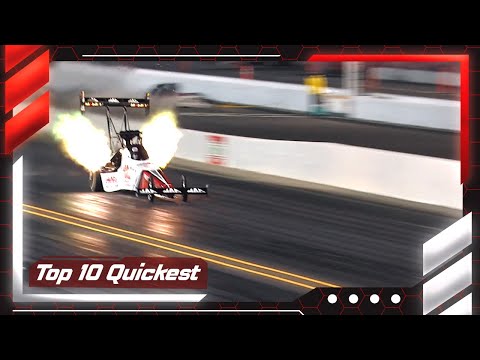 Top 10 Quickest Top Fuel runs of 2024