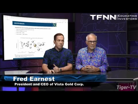January 2nd, Fred Earnest of Vista Gold on the Bull-Bear Trading Hour - 2019