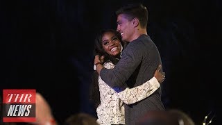 Rachel Lindsay Reacts to 'Bachelorette' Interracial Dating Conversations | THR News