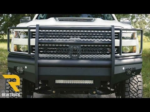 Road Armor Vaquero Guard Front Bumper Fast Facts on a 2015 - 17 Chevy Silverado