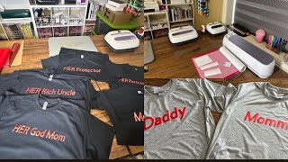 How To Make Customized Family Maternity Shirts With Cricut