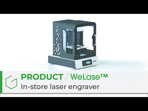 Laserengraver Welase Hybrid with  Laserstyle software
