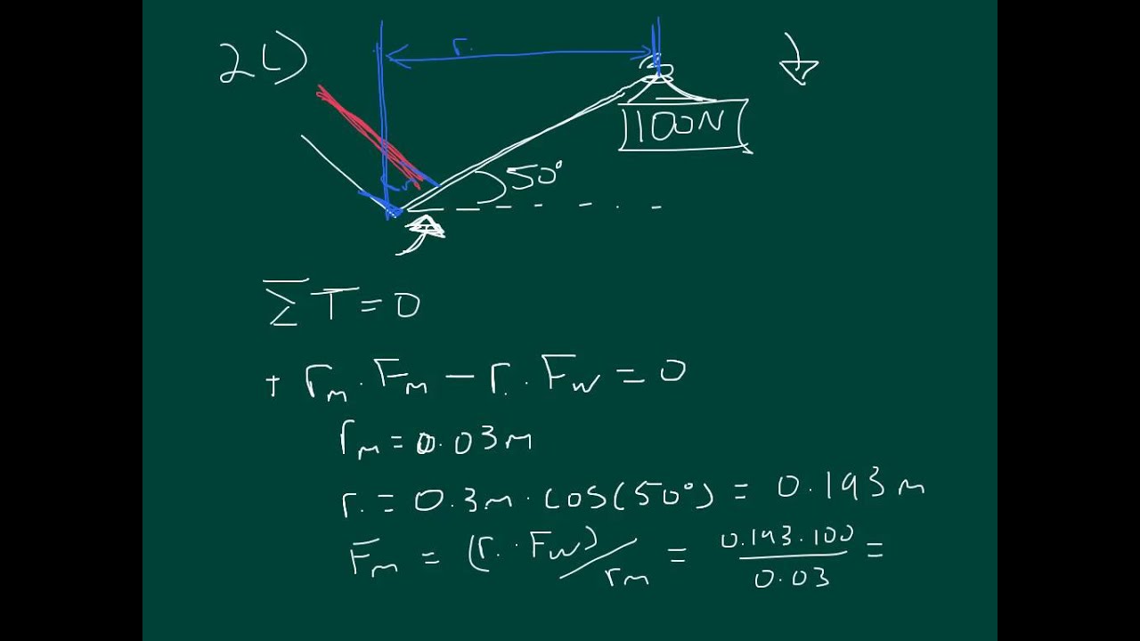 Statics Problem Set Guide