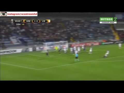 Qarabag Slovan Liberec 2 - 2 Group J Uefa europa league