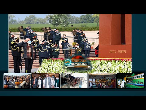 South Asia Newsline India pays tribute to fallen soldiers of 1971 war