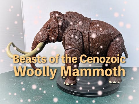 Beasts of the Cenozoic, Woolly Mammoth, 1/18th scale, Mammuthus primigenius, Creative Beast Studio.