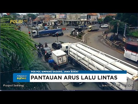 NTMC POLRI - PANTAUAN ARUS LALU LINTAS SIANG 19/06/25