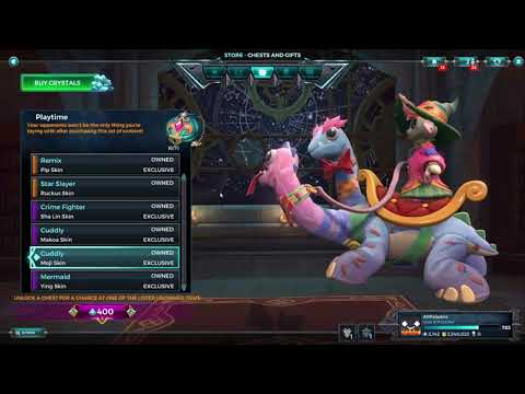 Paladins 4.5 Trickshot - Playtime New Chest Opening All Items