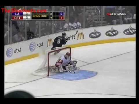 Detroit Red Wings (4) @ Los Angeles Kings (3) Shootout October 27, 2008