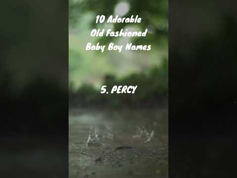 Old Fashion Boys Names coming back Strong.  Number 5 is Amazing!