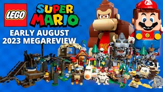 LEGO DONKEY KONG is here! Super Mario August 2023 Megareview!