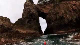 preview picture of video 'Northland - adventure sea kayaking with Canoe & Kayak NZ'