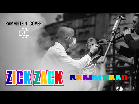 Ramm'band - Zick Zack (BIG OPEN AIR, Moscow 16.07.2022) Rammstein cover / tribute 4K