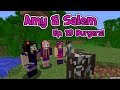 Minecraft PC Amy & Salem Ep.19 Burgers! 
