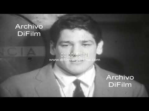 Ringo Bonavena viaja a Frankfurt para pelear con Karl Mildenberger 1967