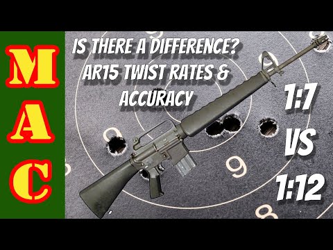 Which is more accurate? 1:12 or 1:7 Twist Rate? Let's find out!